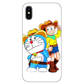 Ốp lưng dẻo cho Apple iPhone X_Doremon 06