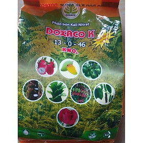Phân bón NPK 13-0-46 DOXACO Kgiúp lớn trái, đẹp trái - gói 1kg
