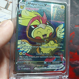 Thẻ Pokemon MPidgeot chim Pikachu hóa trang Vmax 1459 d38 26