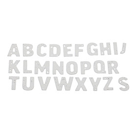 Alphabet Pattern DIY Etching Carbon Steel Cutting Dies Scrapbooking Tool