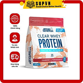 Clear Whey Protein Hyrolyzed Applied Nutrition (875G | 35 Servings) - Whey Protein Hydrolyzed Hỗ Trợ Tăng Cơ Hấp Thu Nhanh Hương Vị Trái Cây