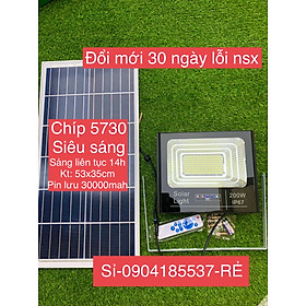 Mua Đèn pha LED năng lượng mặt trời 200W