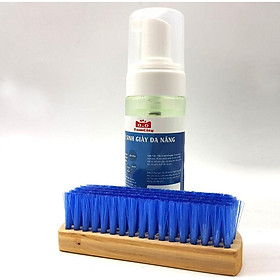 Chai Bọt vệ sinh giày đa năng TOMCITY loại to 150ml tặng kèm bàn chải