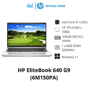 Mua Laptop HP EliteBook 640 G9 6M150PA (i5-1235U/RAM 8GB/256GB SSD/Intel Graphics/ 14  FHD/ Windows 11/ Silver) - Hàng Chính Hãng