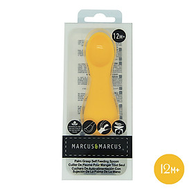 Thìa tập ăn silicon cho bé Palm Grasp Marcus & Marcus, từ 12 tháng