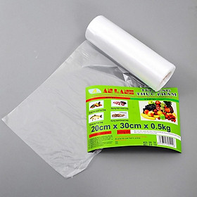 Cuộn túi đựng thực phẩm tự phân hủy 20x30x150 túi 1 cuộn