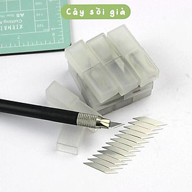 S54 - Lưỡi dao thay thế cho bút rọc giấy unbox đơn hàng, cắt sticker băng dán washi tape - 3 lưỡi