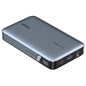 Bộ pin sạc dự phòng 25000mAh/20000mAh 145W/100W UGREEN | Cổng sạc nhanh USB-C | 3 cổng | Màn hình kỹ thuật số | Hàng chính hãng - Bảo hành 18 tháng 1 đổi 1 | 90597A 25188