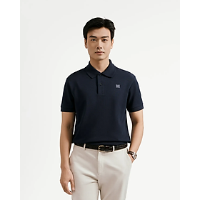Áo polo tay ngắn nam phối cổ gắn patch Form Fitted - ROUTINE 10F25POL008