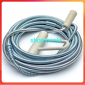 Mua Dây thông tắc đường ống  vệ sinh Huy Hoà bằng thép dài 5 mét và 3 mét