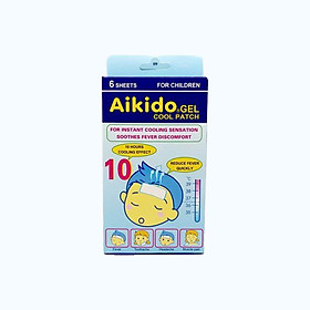 Miếng dán chườm lạnh Aikido Cool Patch (3 gói x 2 miếng)