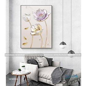 Mua Tranh Canvas hoa treo tường trang trí phòng ngủ