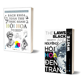 Combo Bách Khoa Toàn Thư Thực Hành Hội Họa + Nguyên Lý Hội Họa Đen Trắng (Bộ 2 Quyển)