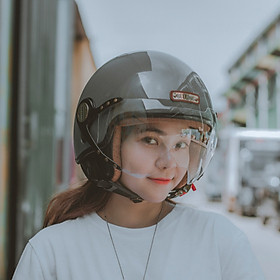 Mũ bảo hiểm 3/4 Bulldog POM đủ màu