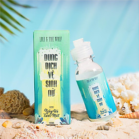 Dung dịch vệ sinh phụ nữ màu xanh mùi ngày hè tươi mát LOLI & THE WOLF (chai 100ml)