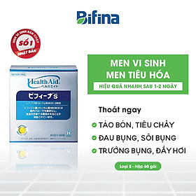 Men vi sinh-Men tiêu hóa BIFINA NHẬT BẢN, loại S60 gói