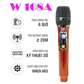 Mua MICRO KARAOKE KHÔNG DÂY BEST SOUND V-W108A