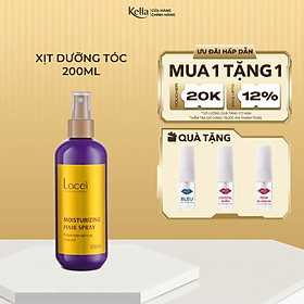 Xịt dưỡng tóc Lacei hỗ trợ phục hồi tóc hư tổn - chai 200ml