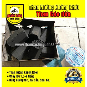 Mua (10kg) Than gáo dừa Sạch không khói cho phụ nữ sau khi sinh em bé