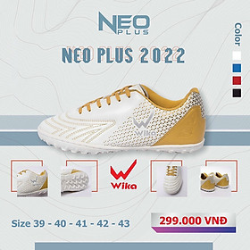 Giày Đá Bóng WIKA Neo One Plus Đế TF Cao Su Non Độ Bền Cao Sân Cỏ Nhân Tạo Mới Nhiều Màu Size 39 Đến 43 Đã Khâu Full Đế