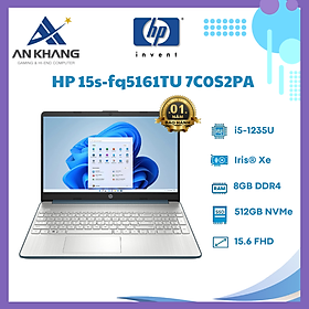 Mua Laptop HP 15s fq5161TU-7C0S2PA (i5-1235U/8GB/512GB/15.6  FHD/Windows 11) - Hàng Chính Hãng - Bảo Hành 12 Tháng
