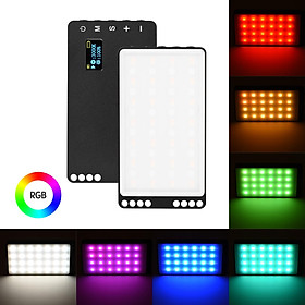 Đèn LED RGB đầy màu sắc nhỏ gọn Hai màu Nhiệt độ 3000K-6500K Độ sáng có thể thay đổi độ sáng 0% -100%