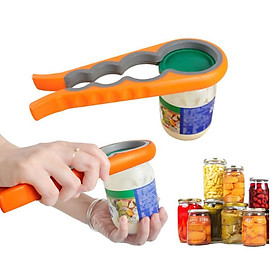 Mua Dụng Cụ Khui Nắp Hộp  Lon  Chai Đa Năng Kích Thước Đồ Khui 22x9.5m-Đồ Khui Dụng Cụ Mở Nắp Lon Hũ 4 trong 1-Tặng cọ quét gia vị silicone đa năng
