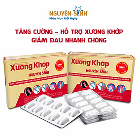 Xương Khớp Nguyên Sinh Thực Phẩm Chức Năng Bổ Xương Khớp, Giảm Đau Nhanh, Hỗ Trợ Tái Tạo Phục Hồi Khô Cứng Khớp, Thoái Hóa Khớp, Thoái Hóa Khớp...