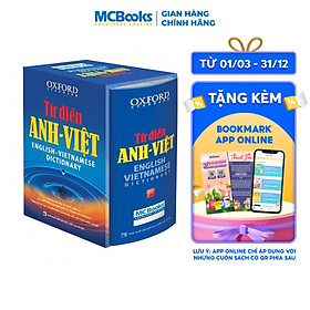 Hình ảnh sách Từ Điển Oxford Anh Việt 350.000 Từ (Hộp Cứng Xanh)