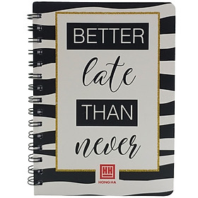 Sổ Lò Xo Hồng Hà Glitter A5 200 Trang 4159