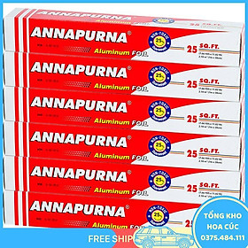 Mua Combo 6 Màng Nhôm Annapurna - 30Cm X 7M - Vận Chuyển Miễn Phí Toàn Quốc