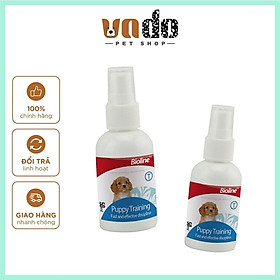 Chai xịt hướng dẫn chó mèo đi vệ sinh đúng chỗ Bioline Puppy Training - 50ml