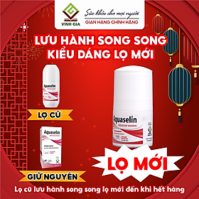 (+5ml FREE) Combo 2 Lăn Khử Mùi AQUASELIN Intensive Women Không Thâm Nách Giảm Mồ Hôi - Dung Tích 50ml
