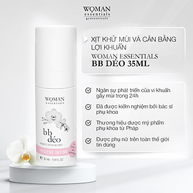 Xịt khử mùi và cân bằng lợi khuẩn vùng v-zone Woman Essentials BB Déo Probitic Detox Deo Mist 35ml