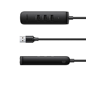 USB hub 2.0 sang 3 * USB 2.0 + Lan 10/100 hỗ trợ nguồn 5v Mbps nhựa ABS Ugreen 20984 CM416 Hàng chính hãng