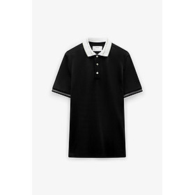 Áo Polo ROUTINE Nam Tay Ngắn Phối Cổ và Tay Form Fitted - 10S23POL058 | LASTORE MENSWEAR