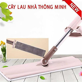 Mua Cây lau nhà tự vắt thông minh xoay 360 độ chổi lau nhà tự vắt