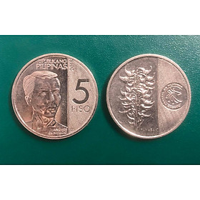 Mua Đồng xu Philippines 5 pesos phiên bản mới