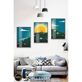Mua Giá Sock Bộ 3 Tranh Treo Tường Quán Cafe Canvas Khung Gỗ Tranh Phòng Ăn Phòng Ngủ Phòng Bếp Phòng Khách