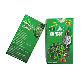 Hình ảnh Combo 02 hộp Trà Đinh lăng Cỏ ngọt Trường Ái (50 túi lọc) - Giúp ăn ngon, ngủ ngon, kéo dài tuổi thọ