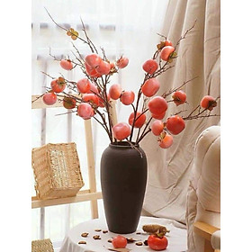 Mua Cành Quả Hồng mốc giả trang trí nhà cửa thương hiệu DORON