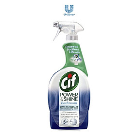 Nước vệ sinh nhà tắm sáng bóng Cif Bathroom700ml