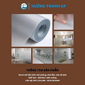 Mua Decal Dán Kính Mờ Gia Phạm Khổ 60x120cm