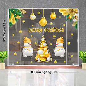 Mua Decal trang trí NOEL 2024 combo số 67