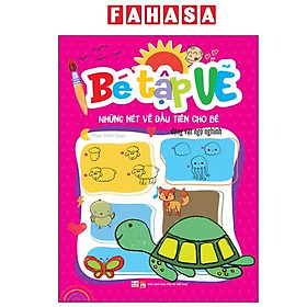 Sách - Bé Tập Vẽ - Những Nét Vẽ Đầu Tiên Cho Bé - Động Vật Ngộ Nghĩnh