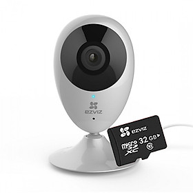 Mua Combo Camera IP Wifi Ezviz C2C 1080P  + Thẻ nhớ Ezviz 32GB - Hàng chính hãng