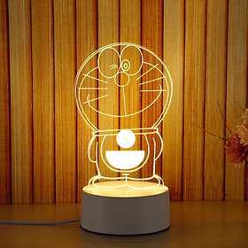 Mua Đèn ngủ trang trí LED 3D 16 màu mini có điều khiển