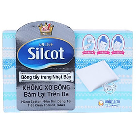 Bộ 3 Hộp Silcot Bông Trang Điểm (bông tẩy trang) Nhật Bản (82 Miếng/Hộp)