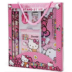 Dụng cụ học tập 7 món hình mèo Kitty