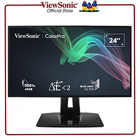 Mua Màn hình thiết kế đồ họa ViewSonic VP2458 24 inch/ SuperClear IPS/ 100%sRGB/ delta E  2 - Hàng Chính Hãng